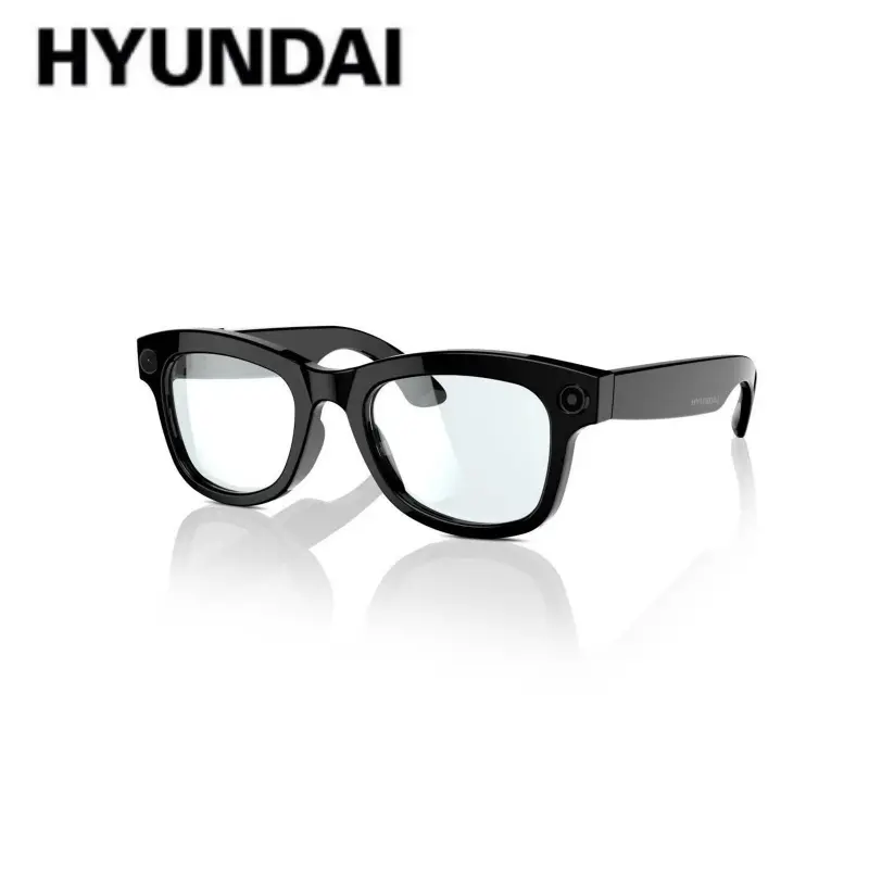 HYUNDAI M01 intelligent camera and video glasses, built-in high-definition camera, equipped with surround sound headphones and speakers,and have smart polarized lenses that block blue light. They are suitable for daily activities such work and driving.