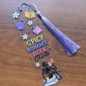 Acrylic Bookish Bookmarks - Unique Designs for all Book Lovers