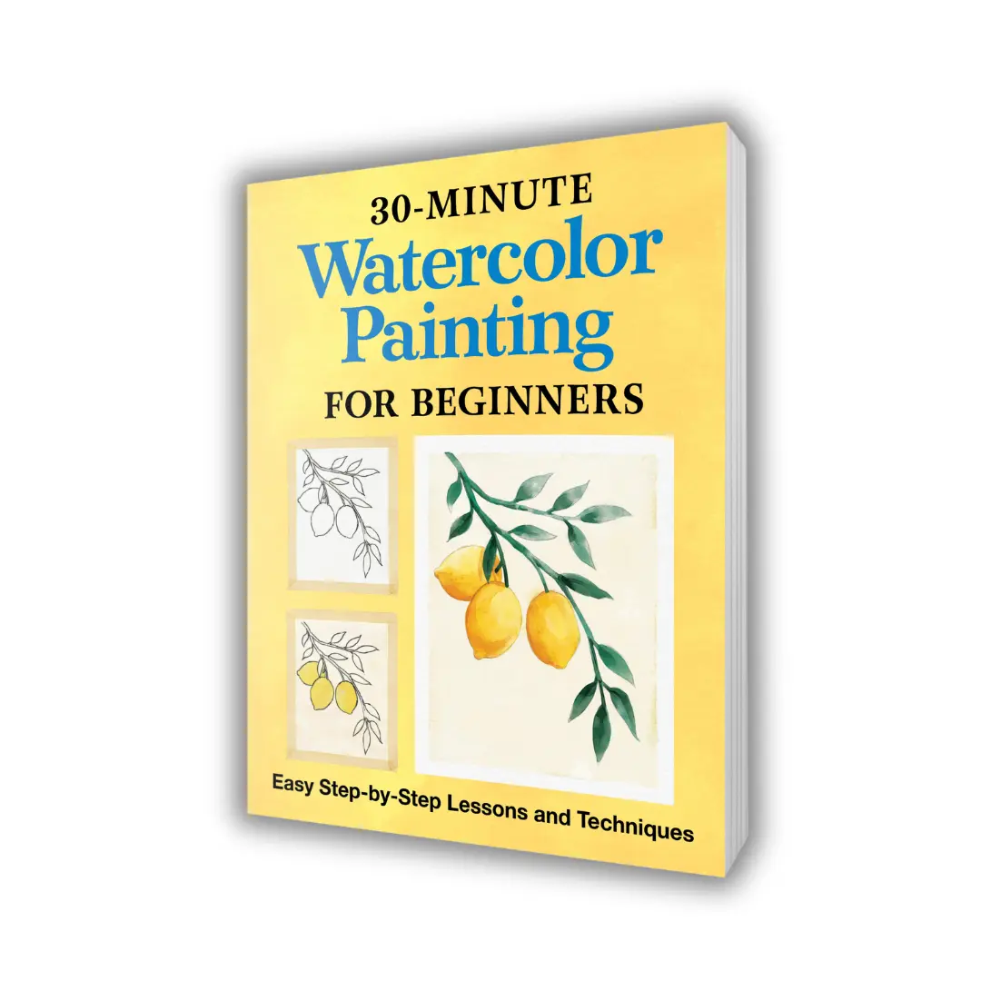 30-Minute Watercolor Painting for Beginners – Easy Step-by-Step Art Lessons for Adults