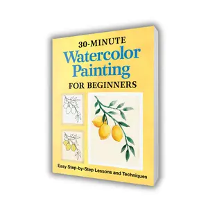 30-Minute Watercolor Painting for Beginners – Easy Step-by-Step Art Lessons for Adults