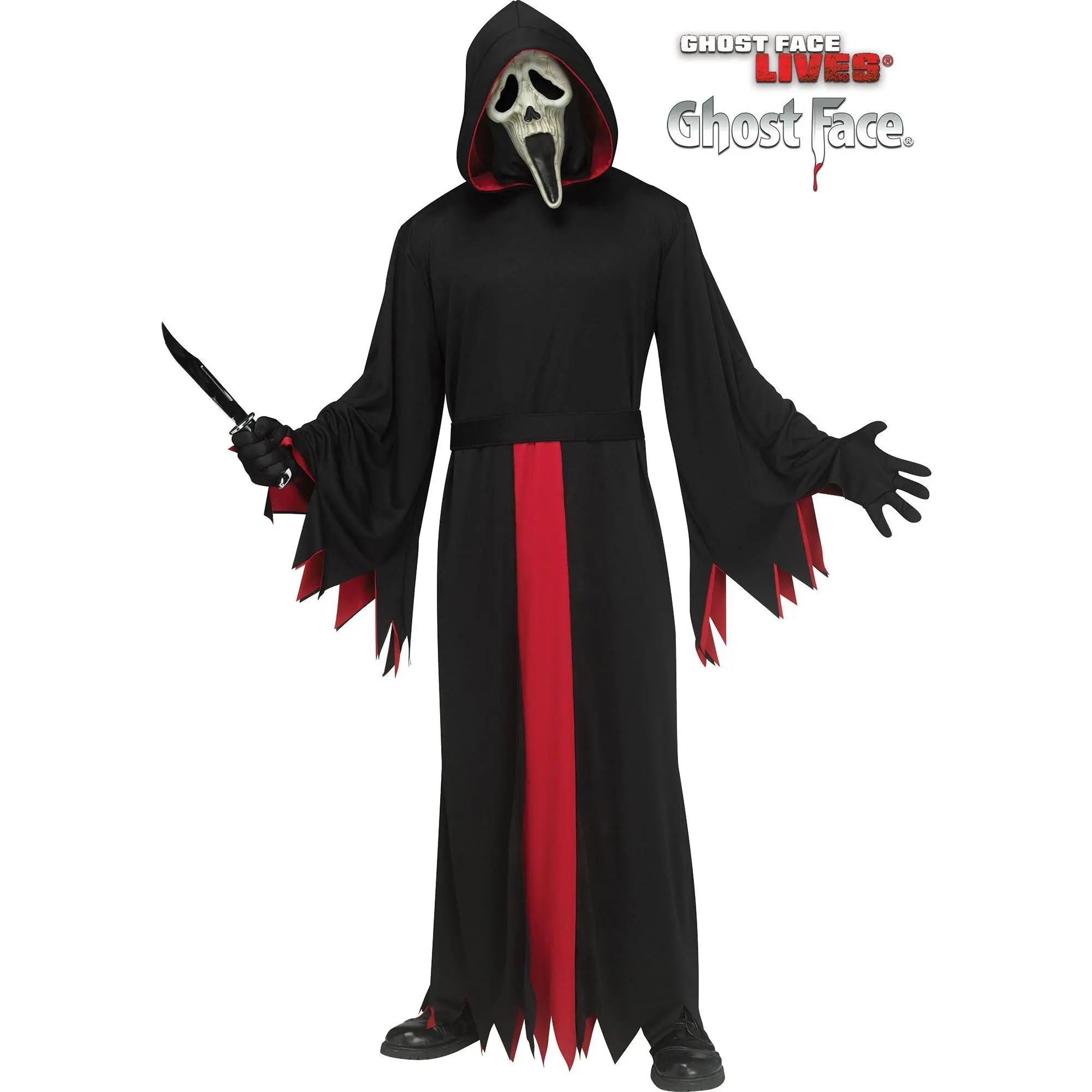 Adults Scream Reaper Ghost Face Costume Adults Scream Reaper Ghost Face Costume