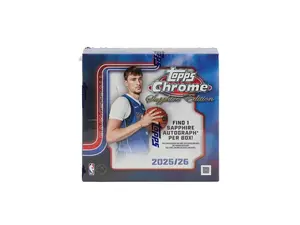 2025/26 Topps Chrome Sapphire Edition Basketball Box