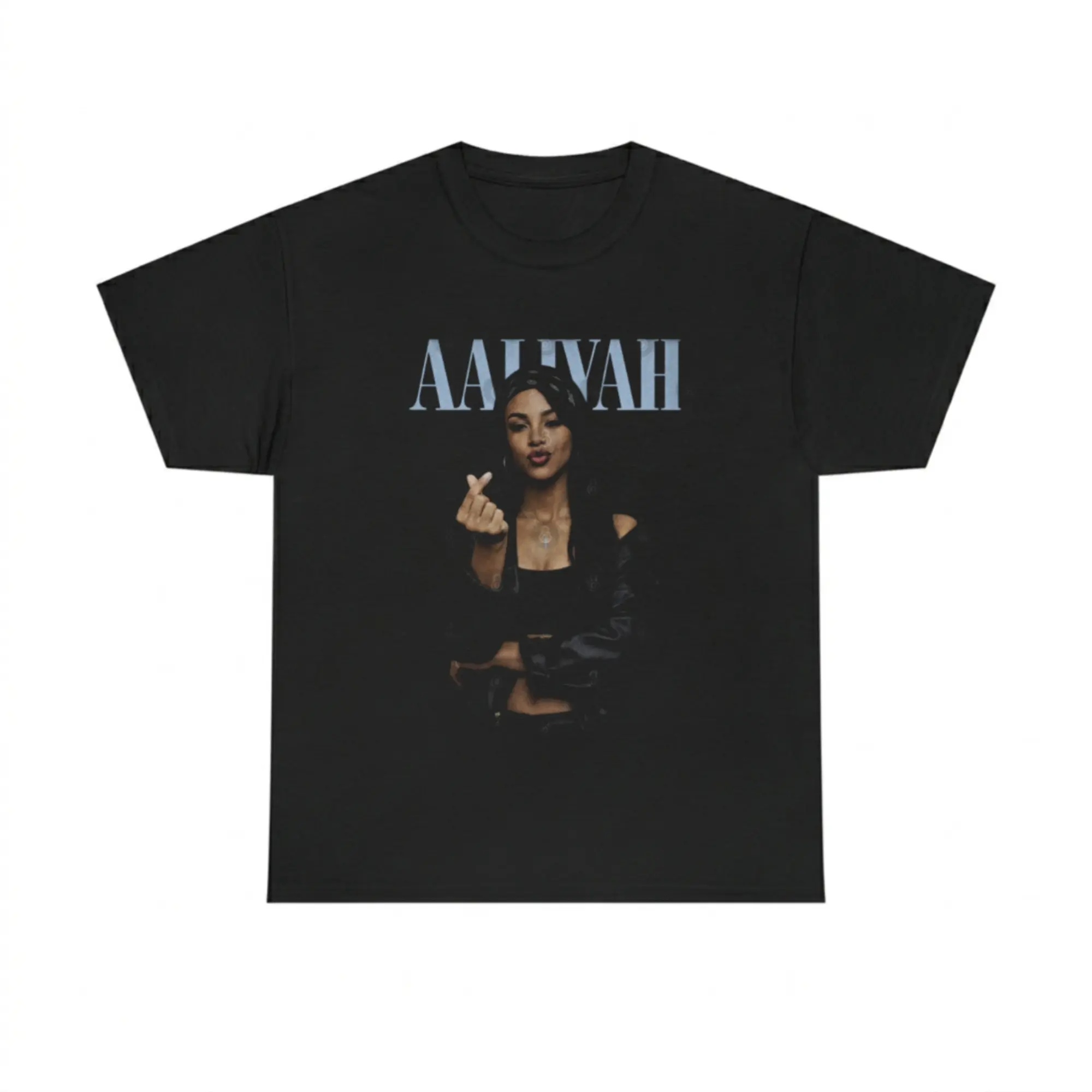 Aaliyah Finger Love Meme T-Shirt - Aaliyah T-Shirt - Soul Queen Shirt - Music Shirt - 90's R&B - 90s Vibe - Aaliyah Merch - R&B Icon Style - Gift for Fans of Aaliyah - Womenswear Menswear Top