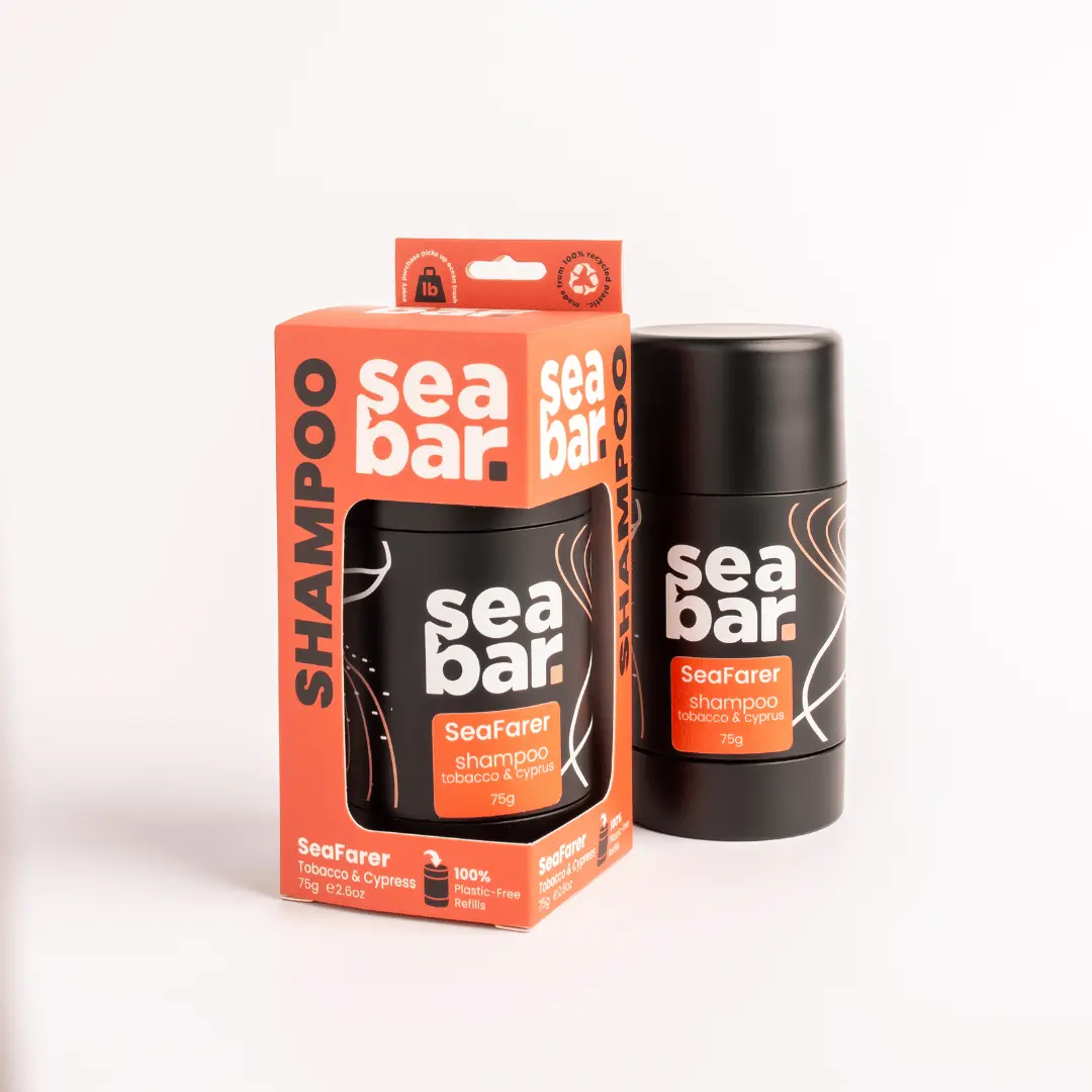 SeaFarer Shampoo Bar with natural DHT Blockers