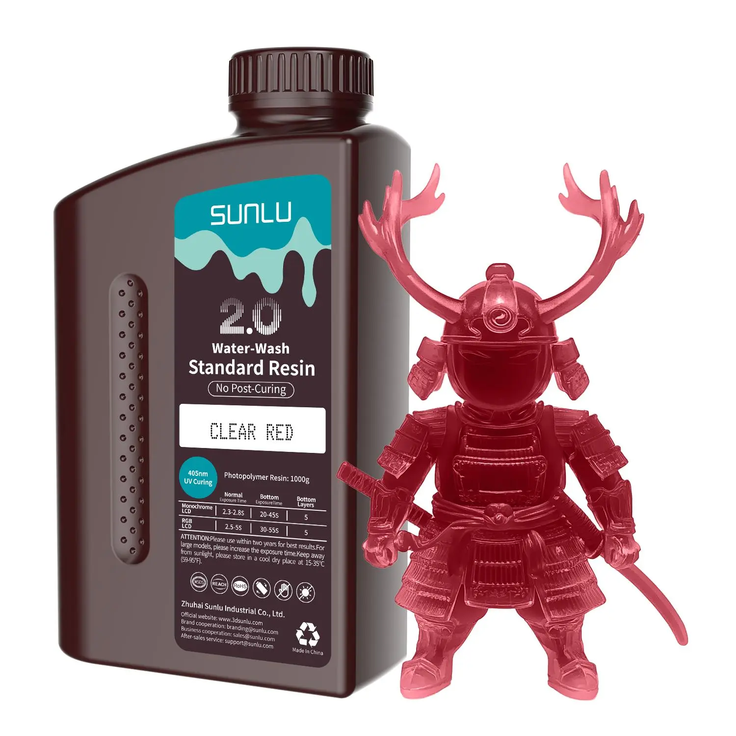 ABS Like Resin | Transparent Red 1kg