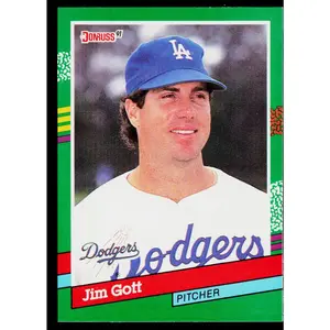 Jim Gott 1991 Donruss #601 Los Angeles Dodgers