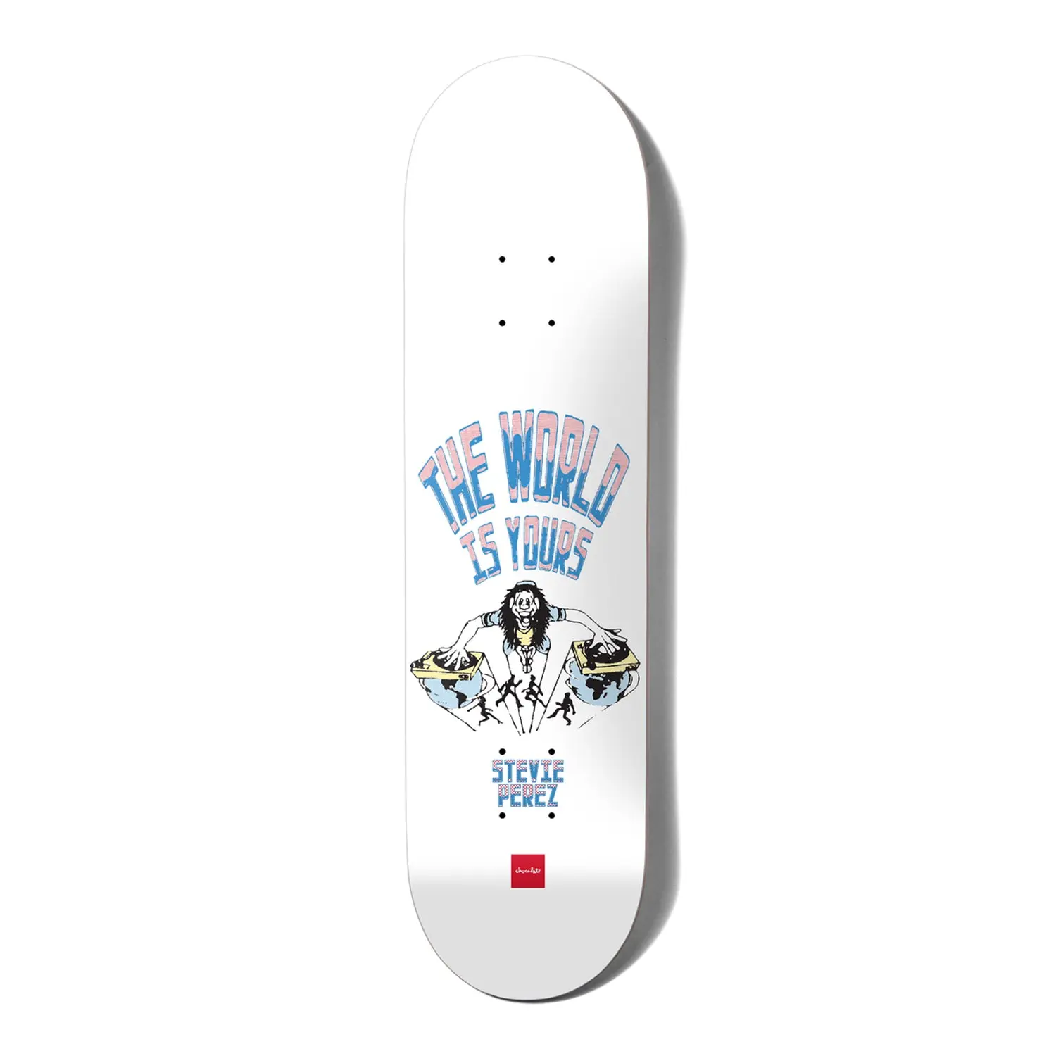 Chocolate Skateboard Deck Perez World is Yours 7.75" x 31.125"