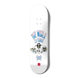 Chocolate Skateboard Deck Perez World is Yours 7.75" x 31.125"