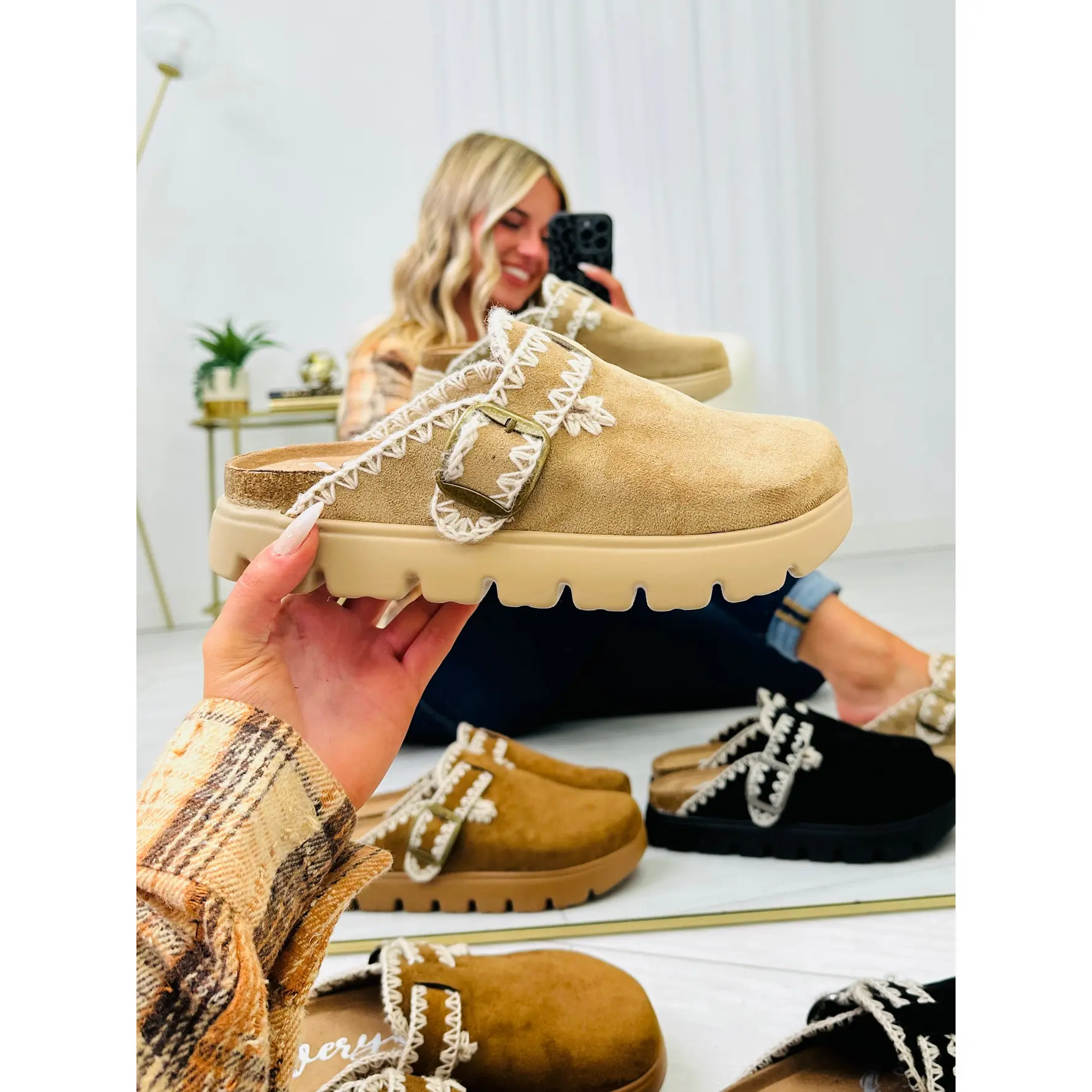 Cozy On The Go Clogs In Multiple Colors
