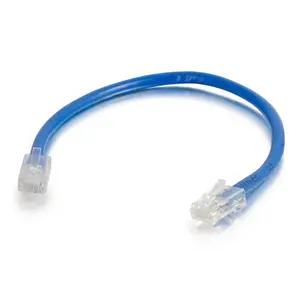C2G 962 0.5ft (0.15m) Cat6 Non-Booted Unshielded UTP Ethernet Network Patch Cable - Blue