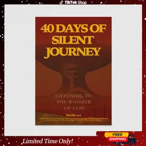 English version: "40-Day of Journey Silence" - A path to spiritual awakening. 40 days, 40 moments of silence, 40 encounters with God and oneself. Suitable as a gift.