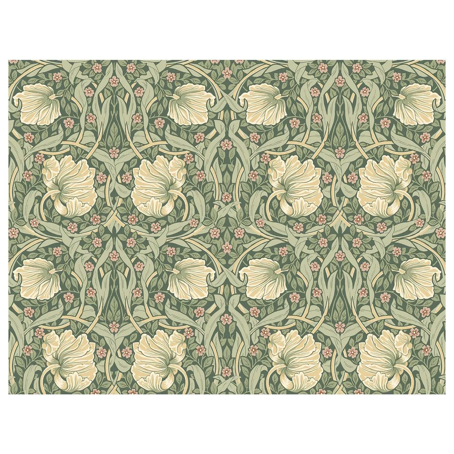 NextWall Pimpernel Floral Peel and Stick Wallpaper NextWall Pimpernel Floral Peel and Stick Wallpaper