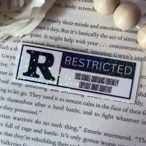Bookish Sticker – Restricted: This Kindle Contains Explicit Smut Content