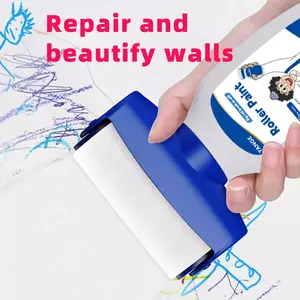Water-Based Latex Quick Drying Paint for Home Wall Repair, Odor-Free Self-Brushing Paint, Durable Gloss Finish for Easy Application