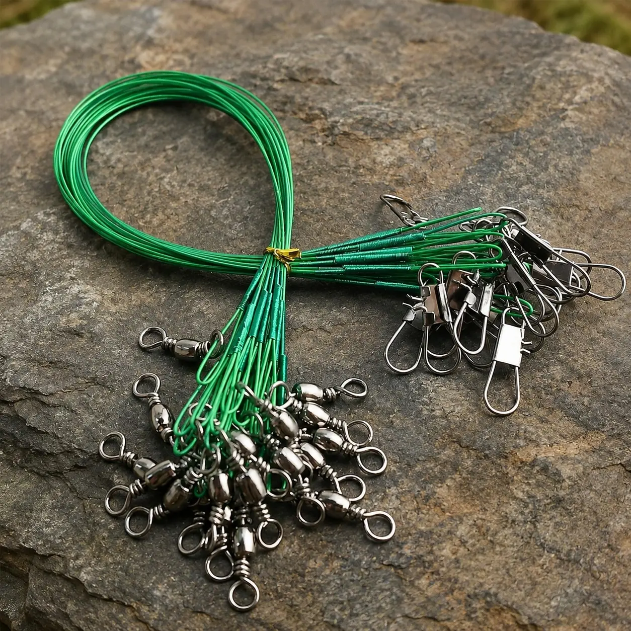 Professional Fishing Leader Line Kit 30LB High Strength Anti-Tangle ...