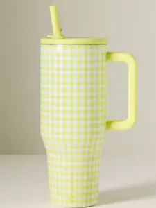 HydroJug x Anthropologie 40oz Traveler Tumbler – Leakproof Cup Holder Friendly Insulated Water Bottle with Handle & Straw