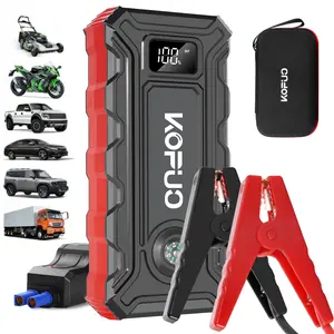 KOPUO 12V 900A Portable Multifunctional Car Jump Starter with Smart Clamp & International Warranty Perfect for Urban Commuters and Outdoor Adventurers StarterBattery Pack - Vehicle Truck battery jump pack
