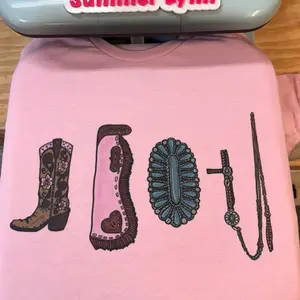 Pink Cowgirl thangggs Top