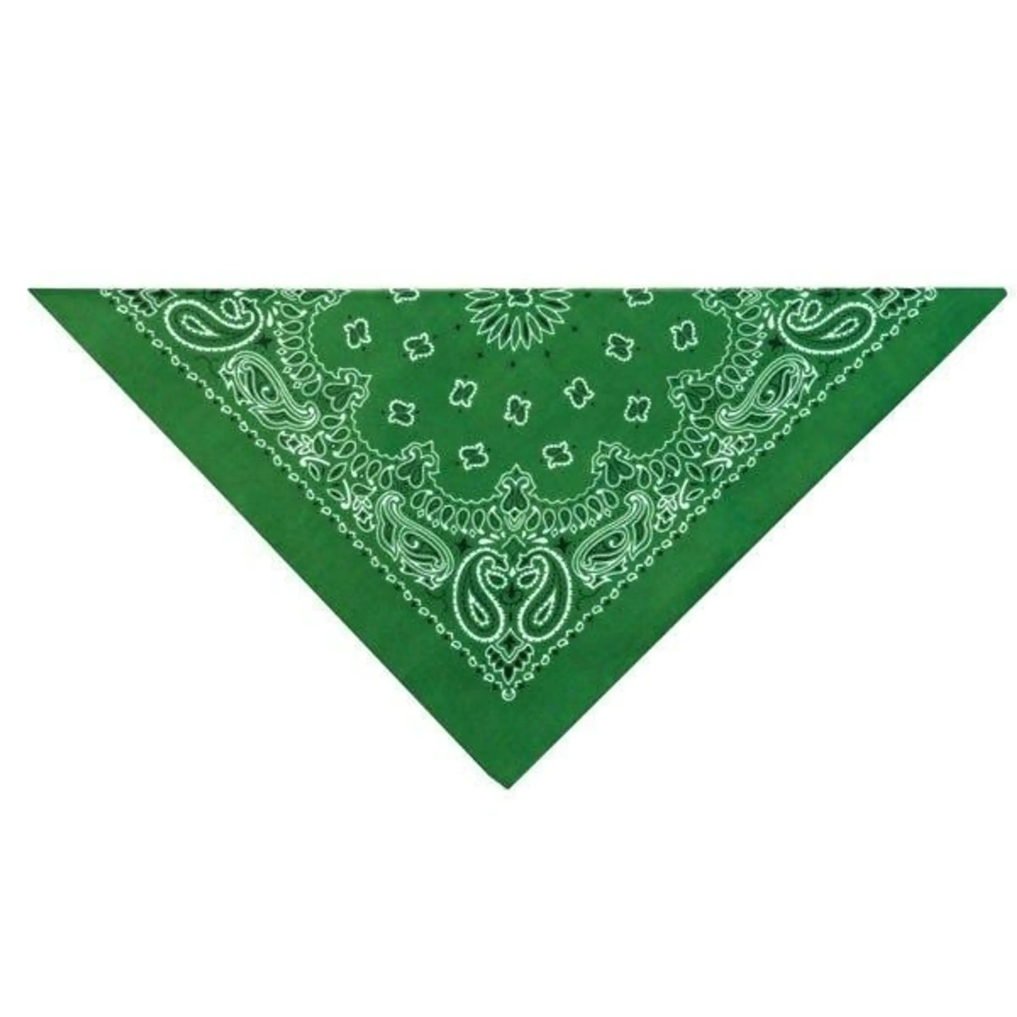 Dark Green Paisley Print Bandana Dark Green Paisley Print Bandana