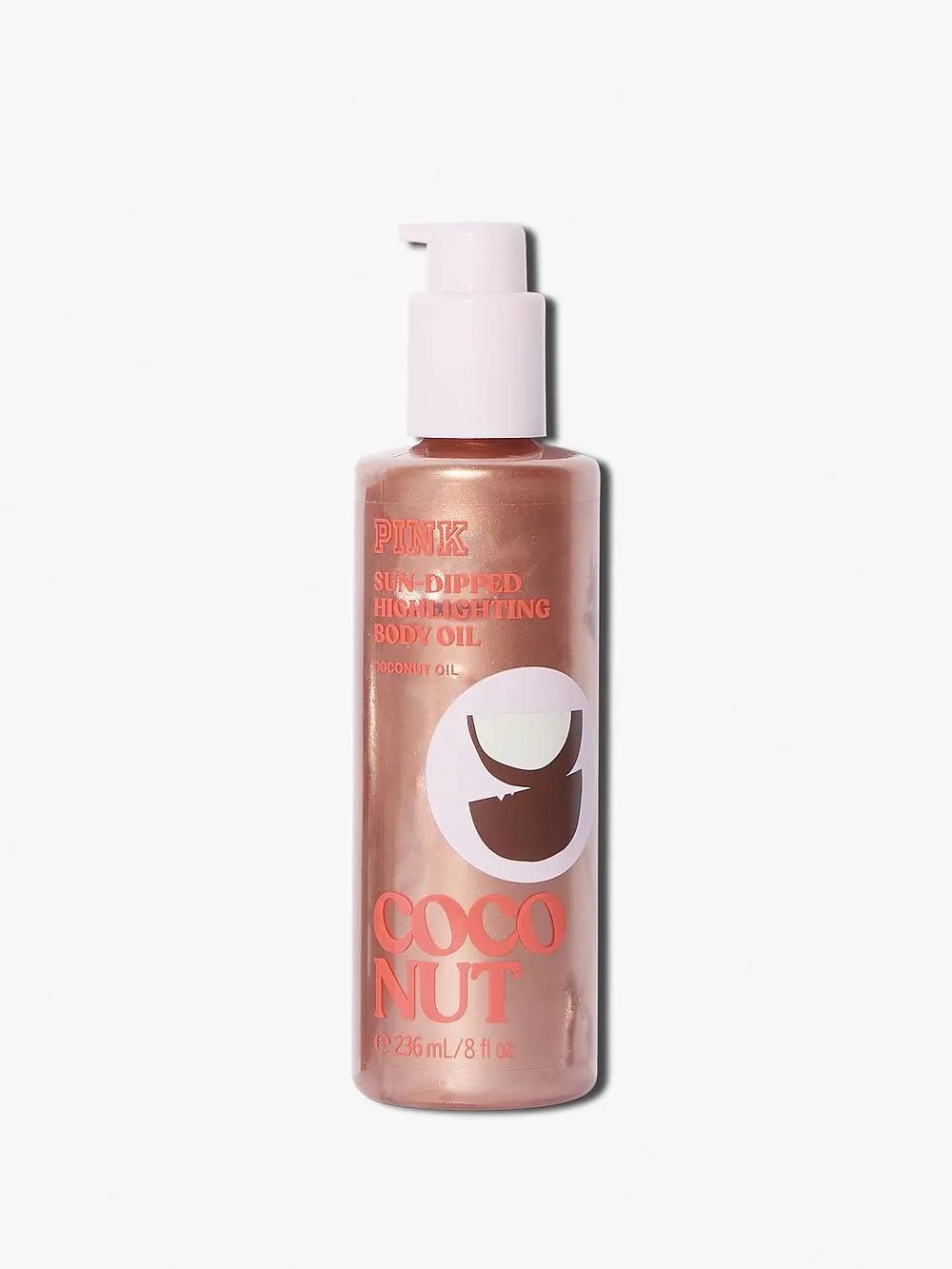 PINK Coconut Highlighting Body Oil