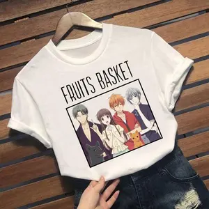 Compre Fruits Basket Funny Cartoon Tee Shirt