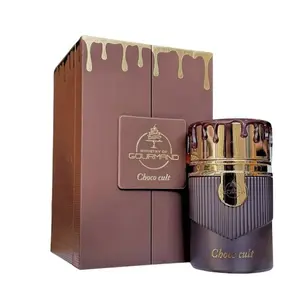 Paris Corner Choco Cult Eau de Parfum, New Oriental Unisex Fragrance with Notes of Chocolate, Coconut, and Musk, 3.4 oz