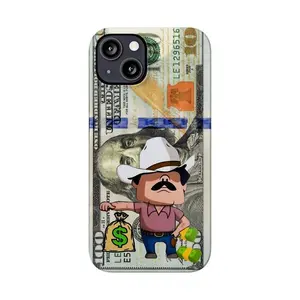 Mayo Zambada Dollar Bil Phone Case, Tough Slim Cases, Trendy Design, Suitable for iPhone 17/16/15/14/13/12/11 Pro Max/Plusand Samsung Galaxy S23-25, shock-absorbing, anti-drop protective case, lightweight, new fashion trend design