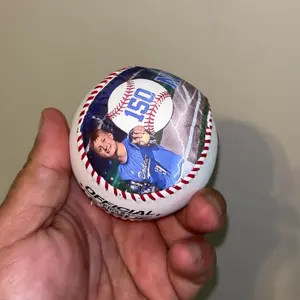Custom star player photo baseball, personalized gift