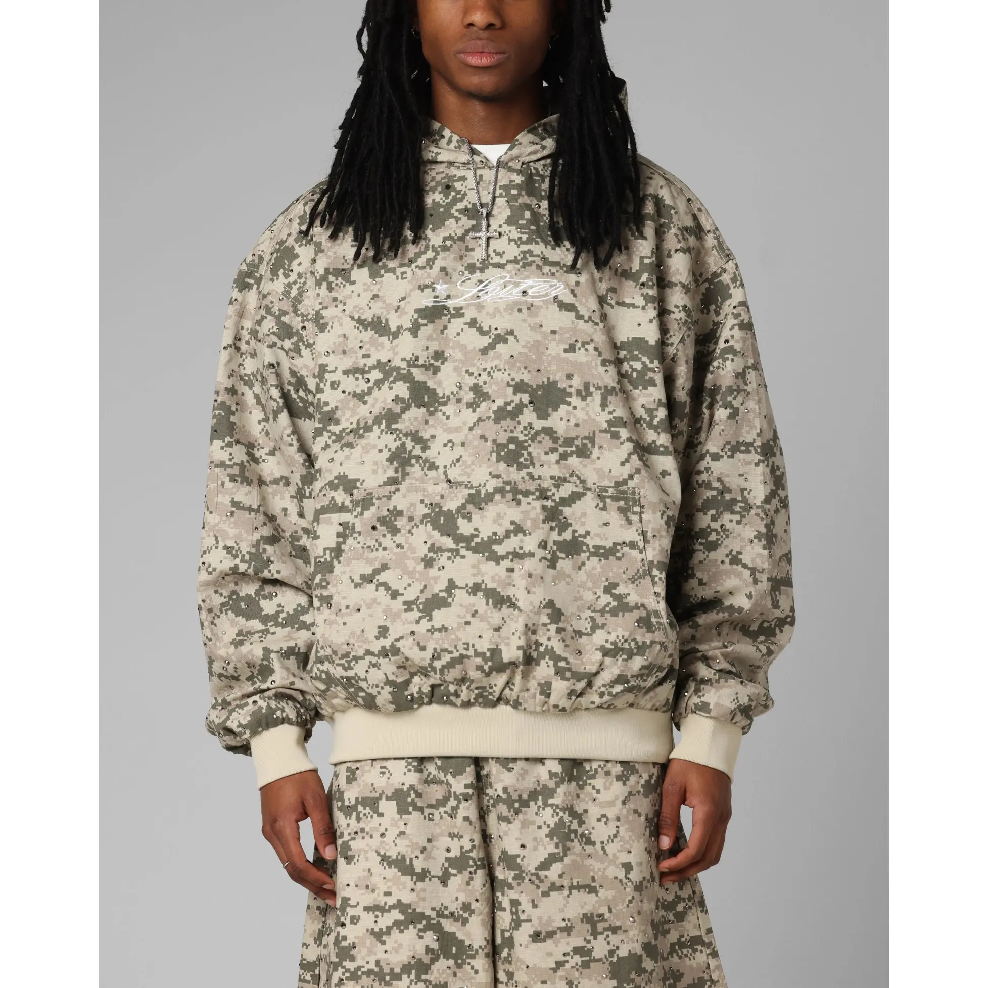 Loiter Hail Storm Premium Hoodie Digi Camo