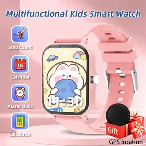 [Buy One Get One Free] Children's smartwatch comes with a free GPS tracker. Smartwatch features multiple sports modes, call reminders, remote camera control, alarm clock, calculator. The perfect gift for a child's holiday or birthday.