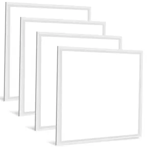 SEURON 2x2FT LED Flat Panel Light 45W 5000K 5800 Lumens 0-10V Dimmable 100-277V ETL Listed Energy Efficient Office Lighting Solution Led Standing Lamp