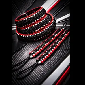 RED/WHITE/BLACK STRAP