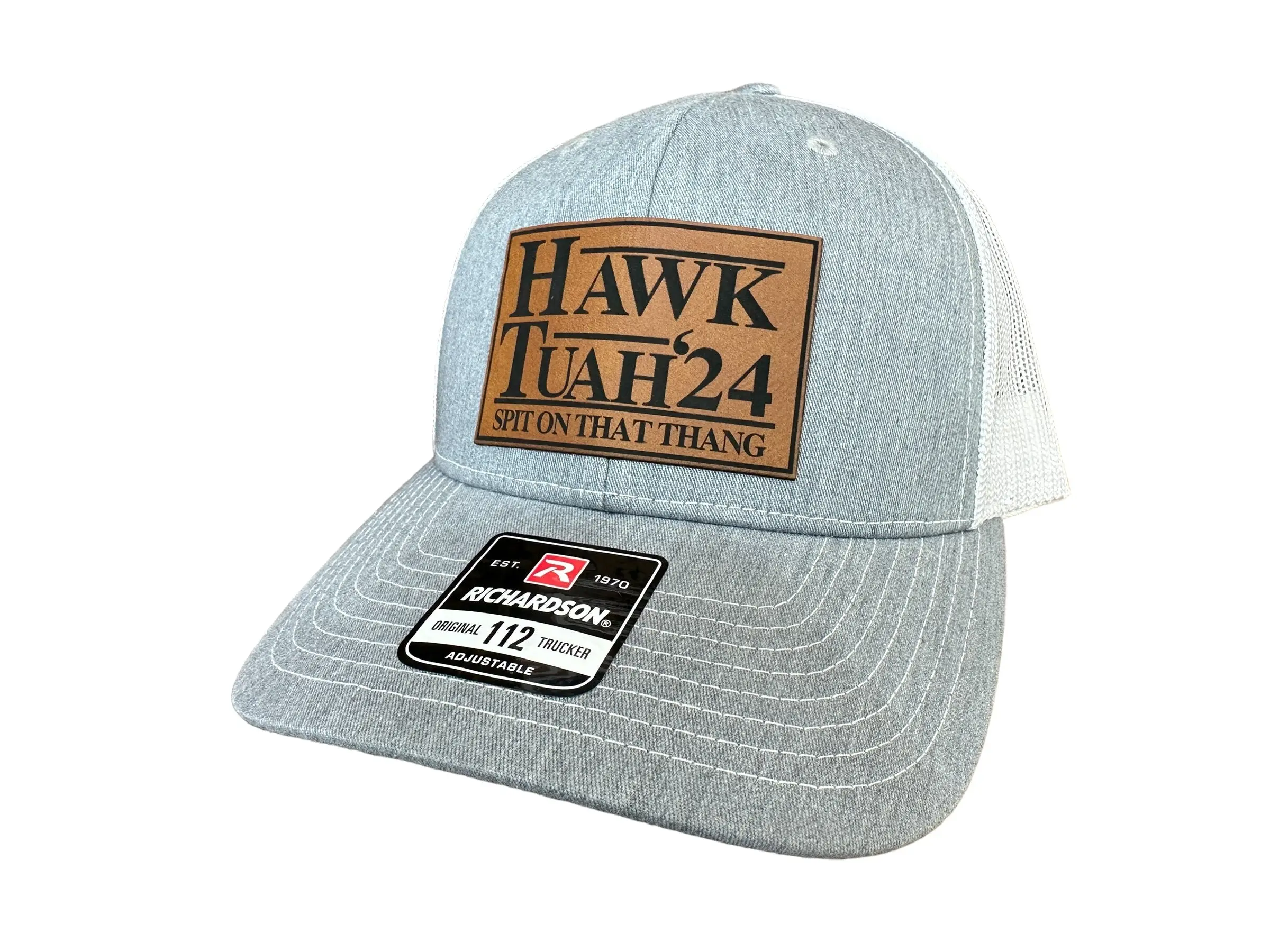 Hawk Tuah Hat Richardson 112 Trucker Hat Funny Adjustable Cap