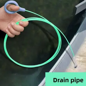 Multifunctional Car Drain Hole Dredging Brush Efficient clog removal tool suitable for sunroof door and fuel tank pipeline daily vehicle maintenance cleaning use-MM1