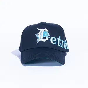 D SCRIPT HAT BLACK REMASTERED CUSTOM SNAPBACK HAT