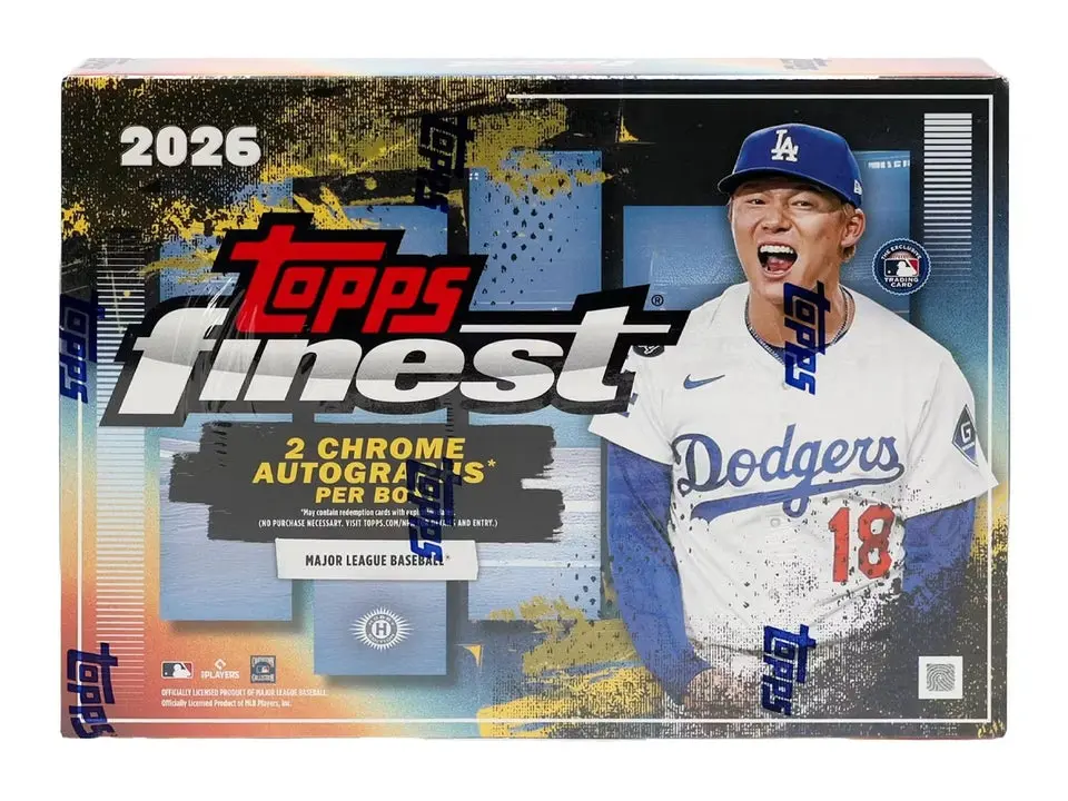 2026 Topps Finest Baseball Hobby Trading Cards LV