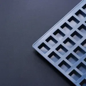 [Overstock Sale] 5mL Rectangle Candy Mold - Silicone - 121 Cavities - 22893