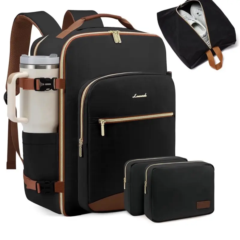 LOVEVOOK Travel Backpack for Women & Men 40L,Airline Approved Carry On Backpack LOVEVOOK 40L Travel Backpack for Men & Women, Flight  main image 2