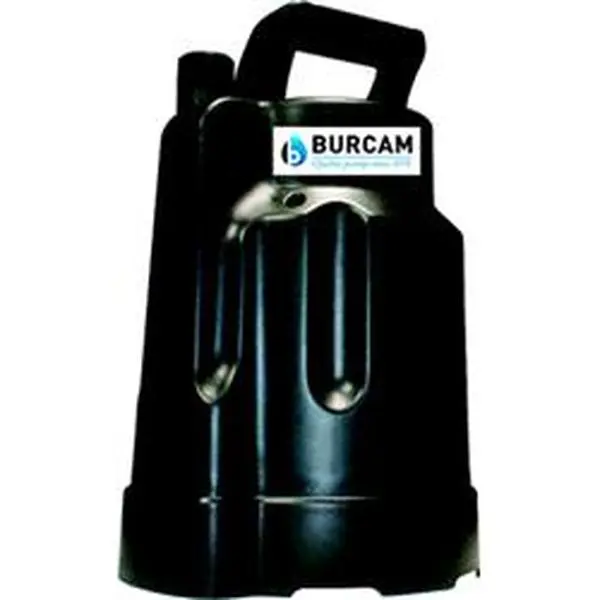 Burcam 300528 0.25 HP Dewatering Utility Pump for Flat Roofs, Flooded Basements, Removing Water From Flooded Basements, Water-Filled Boats