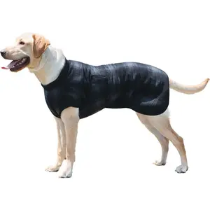 Dura-Tech Windowpane Plaid Fleece Dog Coat - Medium Dogs