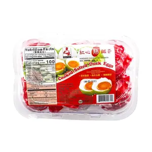 ASIAN TASTE 6pk Salted Red Egg Yolks 330g - Ready to Bake, Season, Mooncake Filling, Chinese Delicacy