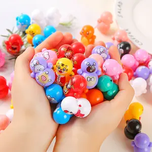 5-20pcs 3x3.6cm Mini Tumbler Toys Mini Animal Toy Party Favors Toy for Kids Birthday Party Toys Self-righting Doll Bulk Toys