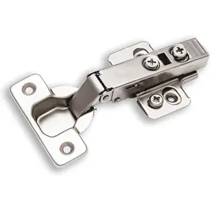 10-Pack Full Overlay Frameless Soft-Close European Hinges, 110° 3D Adjustable, Clip-On Concealed Kitchen Cabinet Door Hinges with Screws - Ideal for Modern Cabinets