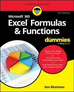 USED-Microsoft 365 Excel Formulas & Functions for Dummies by Bluttman, Ken (Paperback)