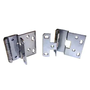 RPC Hinges 0.13 in. Overlay for 0.75 in. Doors Dull Chrome finish