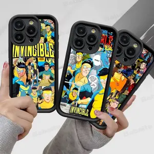 Animated TV I-Invincible Phone Case For IPhone 17 16 15 14 13 12 11 Air Plus Pro Max Samsung Galaxy S26 S25 S24 S23 S22 Soft Back Cover