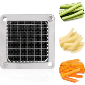 Replacement Chopper 1/4" Blade Commercial Vegetable Chopper Dicer Stainless Steel Blade for Fruit Cutting Machine Tomato French Fries Cutter