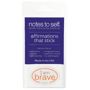 I am brave™ affirmations that stick