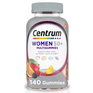 Centrum Women 50+ Gummy Multivitamin, 140 Count Centrum Women 50+ Gummy Multivitamin, 140 Count