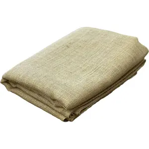 Burlap Plant Cover & Landscape Fabric - 40" x 12ft Roll - Burlap for Weed Barrier, Frost Protection, Erosion Control, & Landscaping Projects - Durable & Breathable Burlap Fabric